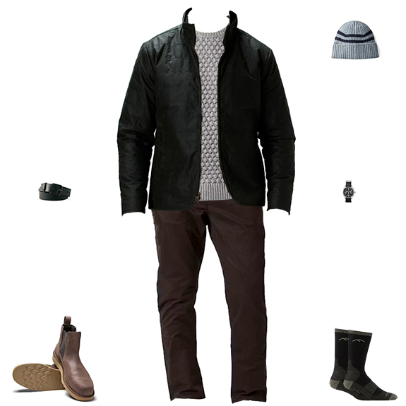 1S4O Huck 2326 Warm Dark and Handsome