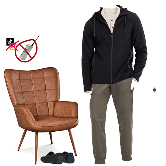 Style Scenario Dreary Night in with a good book 2026