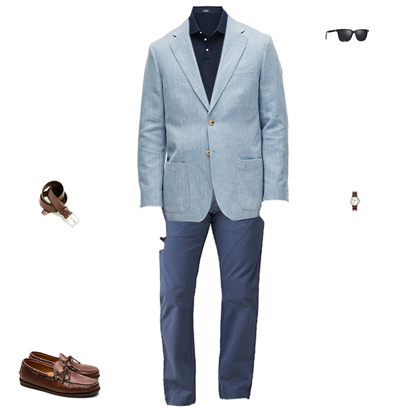 1S4O J Crew 61326 Summertime Blues