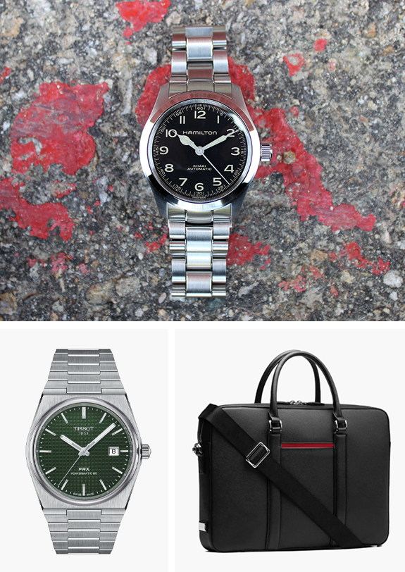 Nordstrom Hamilton Tissot Watches Handful 6426