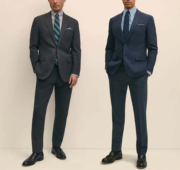 Brooks Brothers Explorer Suit Separates Handful 61726 NEW 2026 SOLIDS
