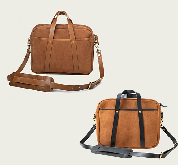 WP Standard Tripod 72026 Rough Out Suede Woodward Briefcases