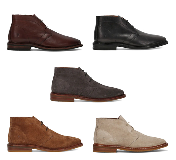 Frye Paul Chukkas All five colors 2026